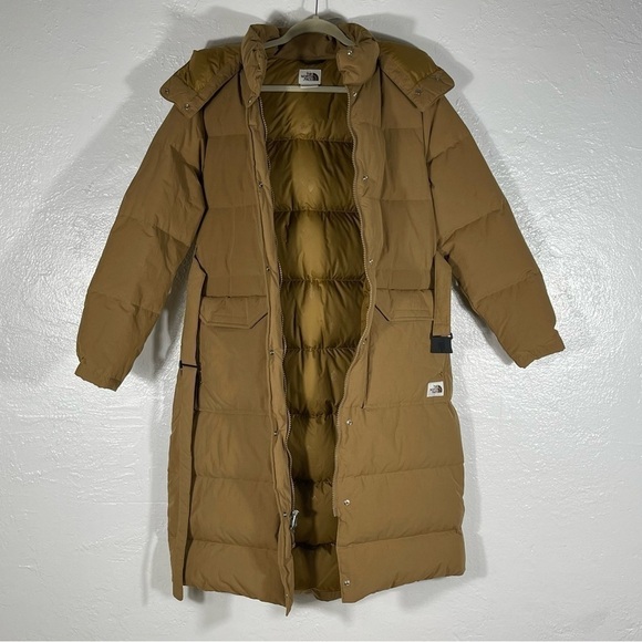The North Face Sierra Long Down Parka - Utility Brown - Size - Large 450 - Picture 11 of 15